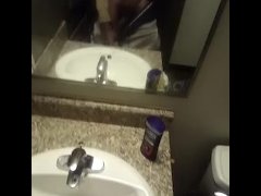 Quick Jackoff in the Mirror 7/16