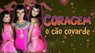 Courage, the Cowardly Dog - COMPLETE AVAILABLE IN THE CATALOG - From fearful to hot weather!