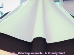 POV Hentai Footjob from Elphelt Valentine from Guilty Gear