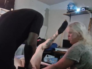Naughty Dana and Mr. Pure Pleasure Play with and Eat Twistedleenas Pussy