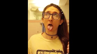 Drool porn video – Little Paige Gets Naughty in Parents Bathroom