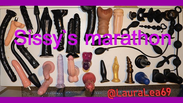 Sissy`s private anal marathon