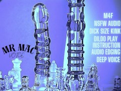 My Size Queen [M4F] [Erotic Audio for Women][Cock Size Kink][Edging][Dildo Instruction][Male Voice]
