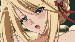 Blonde女仆与大Nice奶喜欢在车内操屄