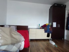 Sexy mom does housework naked. Hot Latina hairy pussy, big tits, big ass.