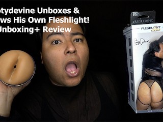 Bootydevine Unboxes and Reviews his own Fleshlight! Unboxing+Review