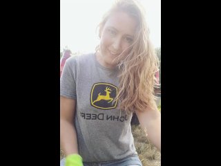 Unload Hay with a Country MILF