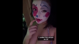 Cheating on girl with a Clown 🤡 (REAL)