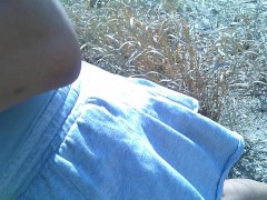 WHY IS THIS SOLO FEMALE BIKER FEMGIRL HANGING OUT BY HER SELF