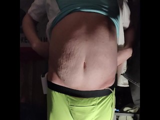 4-14-2025 Slow Pump then Big Bike Pump - Belly Inflation W/ Air