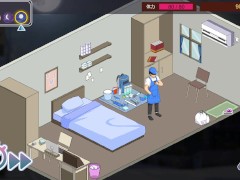 【家政狂想曲(体験版)実況】男家政婦が爆乳人妻達をNTRするドットアニメーションエロゲー。 8/16