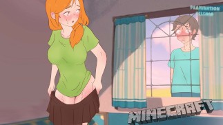 Steve is spying on Alex minecraft Hentai Anime sex ( cartoon porn ) 2d 2025