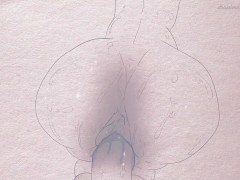 PORN DRAWING ON PAPER ANIMATION Hentai Anime sex ( cartoon porn ) 2d 2025