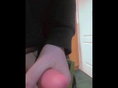 Using A Chair To Help Me Cum