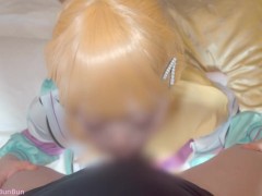 【ぶんコス】「プロデューサーしゅきぃ♡♡」ホテルでPと甘々えっち♡身体反応しまくり連続中イキ痙攣絶頂💛 - Screenshot 11 of 16 - 学園アイドルマスター