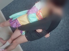 【ぶんコス】「プロデューサーしゅきぃ♡♡」ホテルでPと甘々えっち♡身体反応しまくり連続中イキ痙攣絶頂💛 - Screenshot 3 of 16 - コスプレ