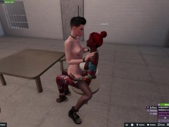 Nami has a goodtime with officer Tya 3DXChat