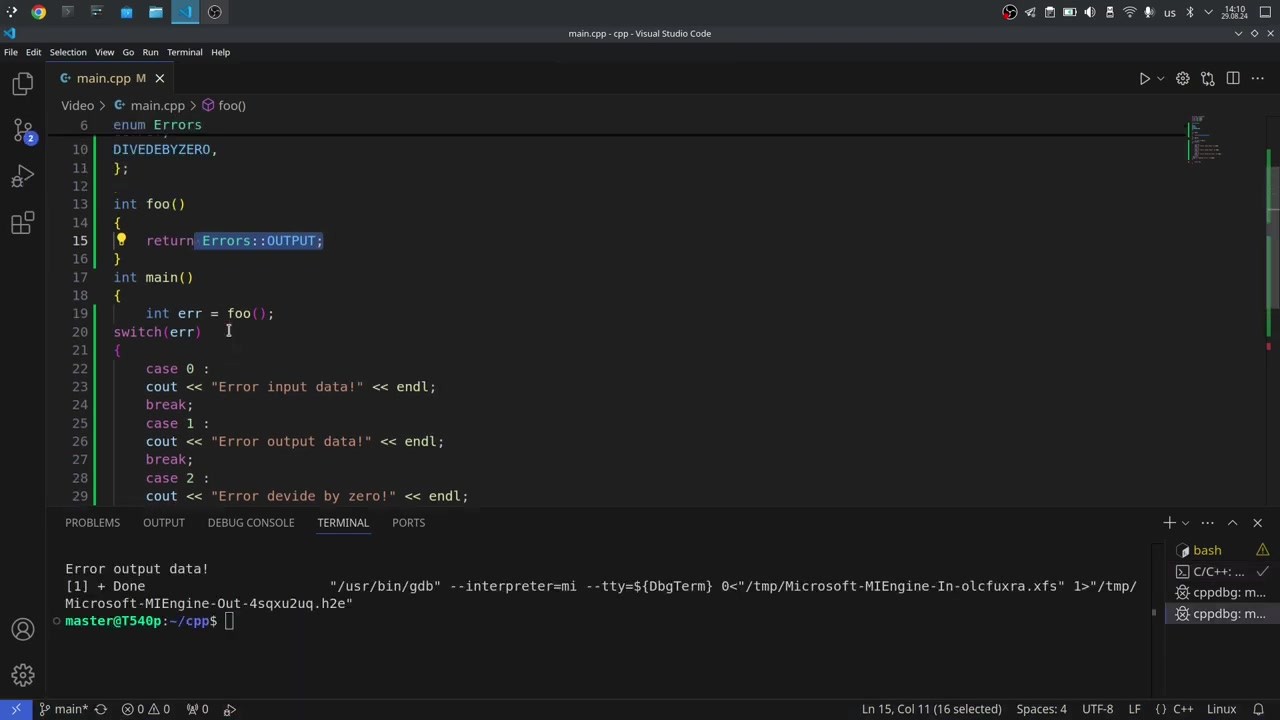31 Users Data Types: Enum