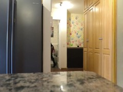 My sugar daddy makes me clean his penthouse in my high heels