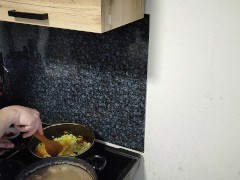 Грибной суп с говядиной и перловкой