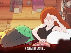 After many years, Dipper finally fucked Wendy