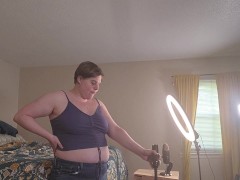 Get Ready With Me + Behind the Scenes of My Latest Giantess Video - Clara Crisp BBW MILF Fetish