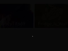 Nicole Risky Job #3 - Camgirl plays with a lesbian on webcam and squirt! - 100% Game