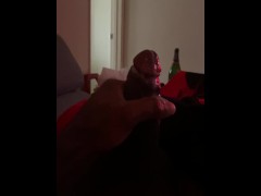 BBC Jacking Off Before Bed - Screenshot 15 of 16 - Cum
