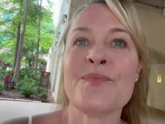 My Thin White Tank Top in Public