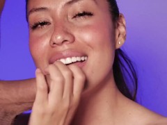 Bedroom Security: She Sucks Off the Guard, Wetness and Eye Contact - Your Nighttime Bedroom Slut - P