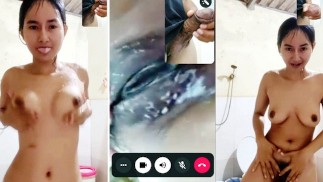 Videoanruf Dusche Sex über Whatapp 2025