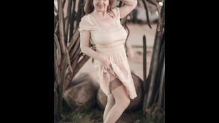 Mamie sexy en cowgirl