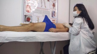 patient gets hard-on from nurse