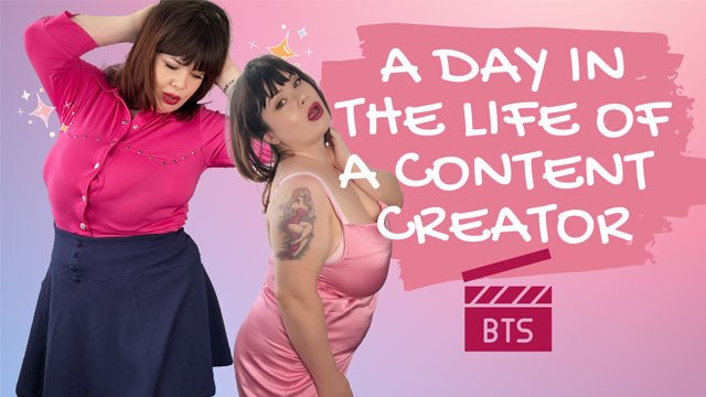 A day in the life of a content creator