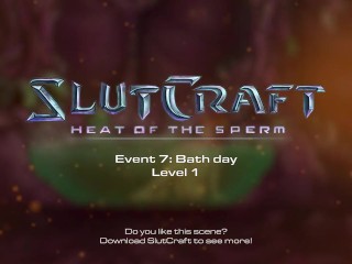 Slutcraft Event 7 Банный день, уровень 1