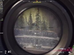 I exploded in step sis mouth the moment I sniped the guy out the Helicopter