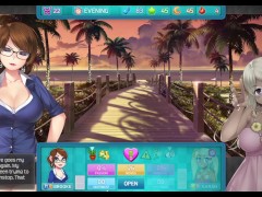 HuniePop 2 Double Date Ep.7 FINALE & GALLERY - Screenshot 5 of 16 - Threesome