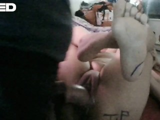 EXOTIC GHETTO TATTOO EBONY BIG DICK BBC HAS HER CUMMING FEMALE ORGASM CREAMY