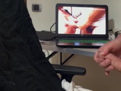 I jerk off and make a huge cumshot watching a video of Giulia Sweet - Cum Tribute Giulia Sweet