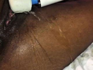 Ebony Squirting Shaking Orgasm First Anal Fucked Hardcore