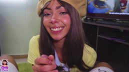 Soy la linda exploradora de la tropa 69, quieres probar mi galletita?