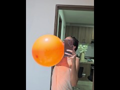 Amateur pop hits before the song is over (Full video on C4S / MV / OF / Membersite)