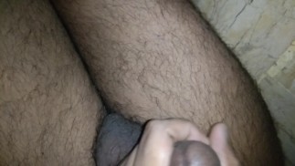 Экстремальное волосатое очко члена, заполненное волосами.