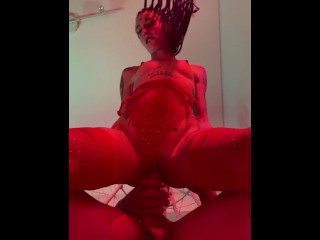 Red for Envy, Hanging Chair Sex with my Devil