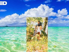 BEACH ISLAND OCEAN WATER BLOWJOB SHORE