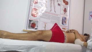 Nurse Has Her First Patient With An Erect Penis