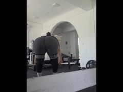 BIG ASS AT GYM PART III