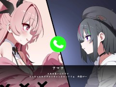 【アマナアライブ!!(体験版)実況】巨乳サキュバスが素人童貞君にパイズリ配信しちゃう。(スピードアクションエロゲー) 5/16