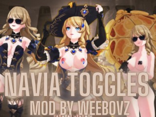 Navia NSFW Toggles Mod - Genshin Impact