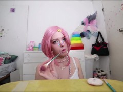 Turning you into my little Diaper dolly